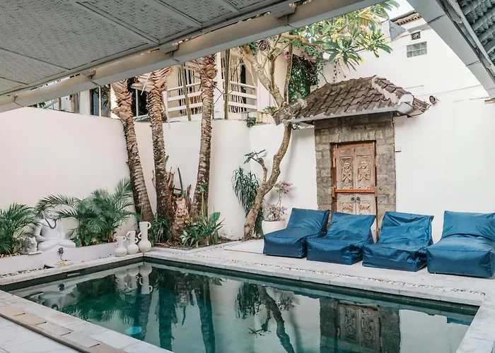 Seminyak Villa, Pool, 2 Min To Double Six Beach